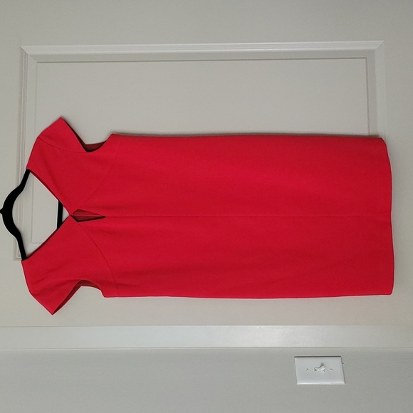 DKNY Elegant Red Dress Size 4 - Picture 1 of 2